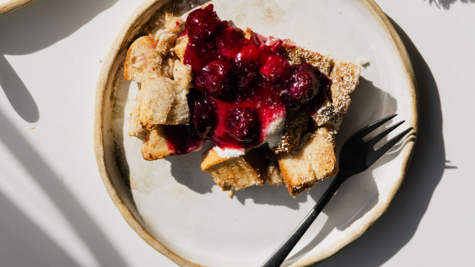 French toast bake v litinovém pekáči