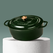 Vysoce kvalitní smaltovaný oválný hrnec Jana Punčocháře vel 32 cm pro dlouhotrvající výkon a snadné čištění